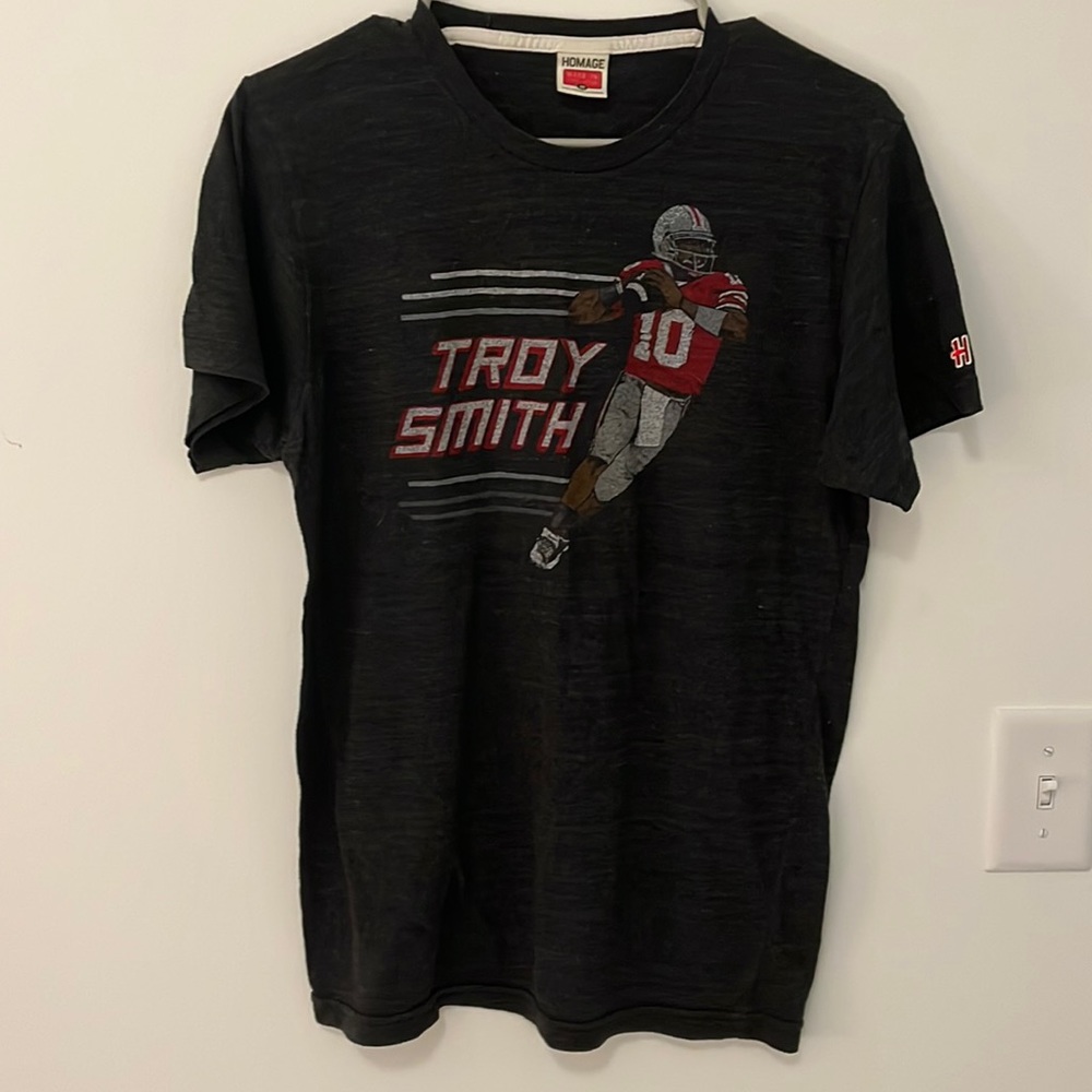 HOMAGE Troy Smith Ohio State T-Shirt